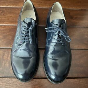 Boyd’s Classic Navy Leather Dress Shoes